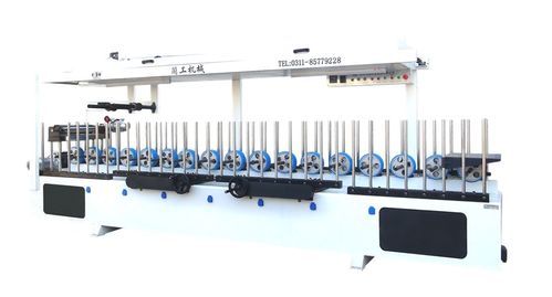 冷膠包覆機,也為刮輥包覆機 門廠用木工機械