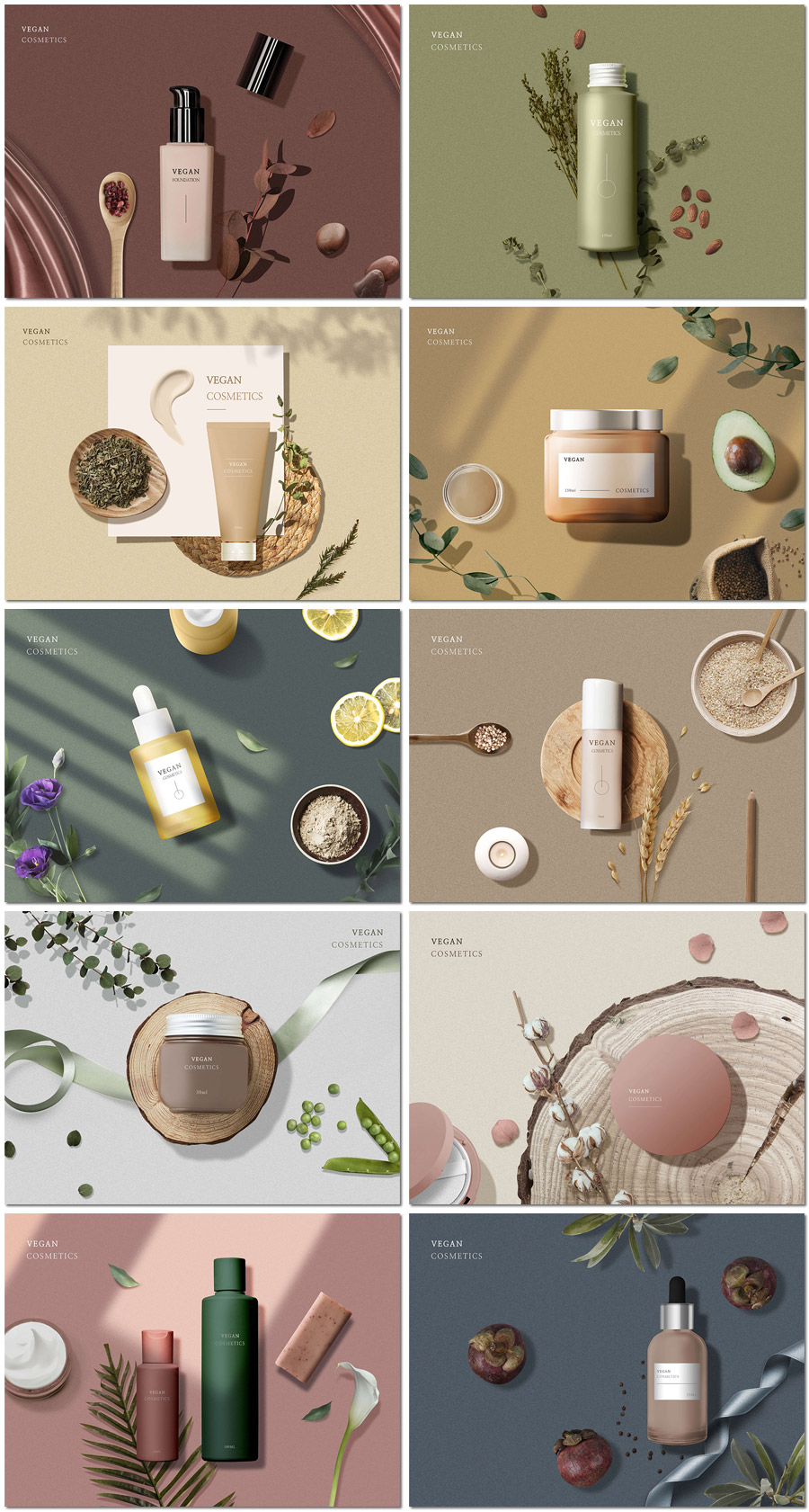 美妝護膚廣告設計全攻略 從PSD模板到視覺盛宴